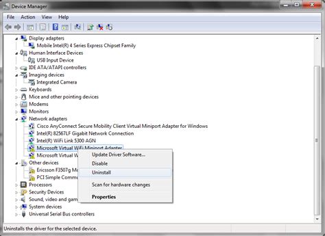 Using Device Manager to Uninstall Devices and Driver Packages